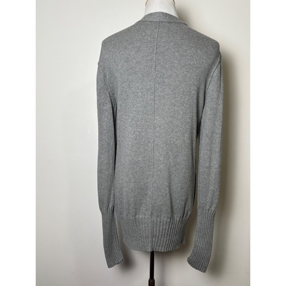 American Eagle Vintage 2010 Womens Cardigan Sweater Large Preppy Wool Cotton - Picture 2 of 8